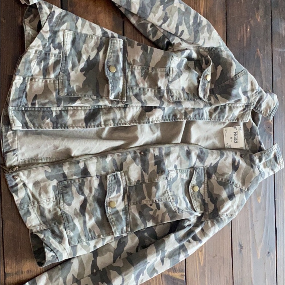 camo jean jacket